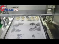 Depositore di torte per biscotti a burro commerciale 3KW per fabbrica di snack