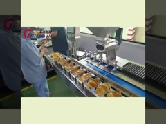 Puffs Roll Cream Tube Filling Cream Dispensing Machine ODM